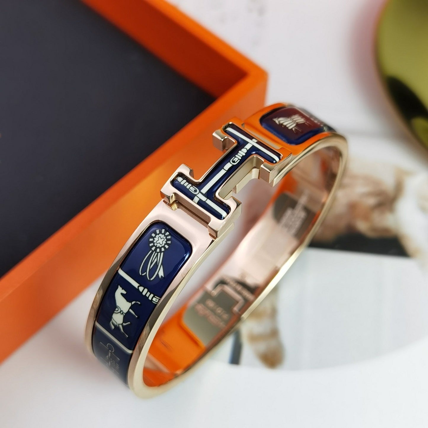 [Lucky Star]H COUVERTURES DARK BLUE BRACELET