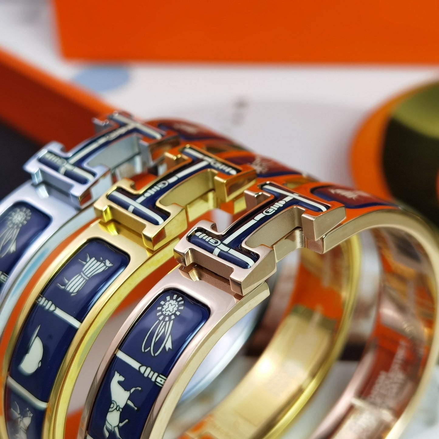 [Lucky Star]H COUVERTURES DARK BLUE BRACELET