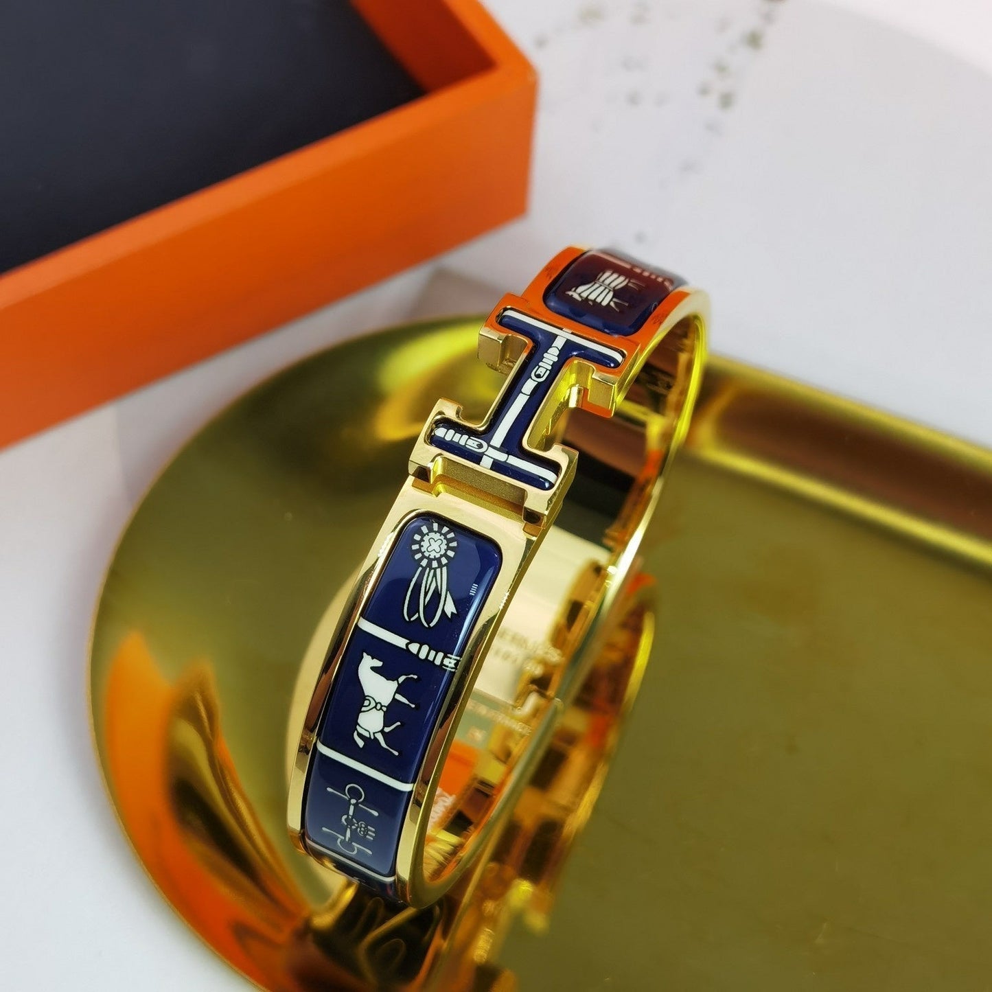 [Lucky Star]H COUVERTURES DARK BLUE BRACELET