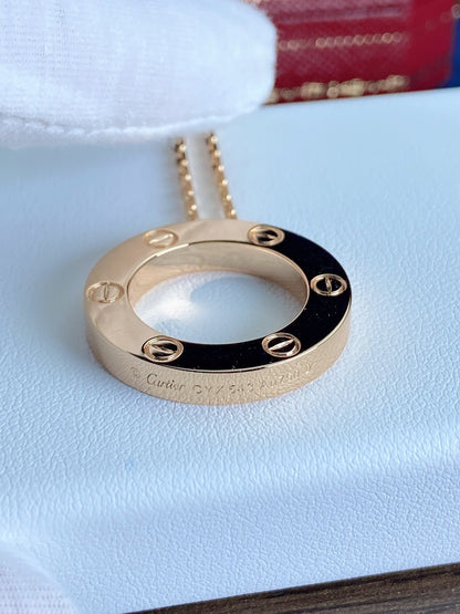 [Lucky Star]LOVE NECKLACE 16MM