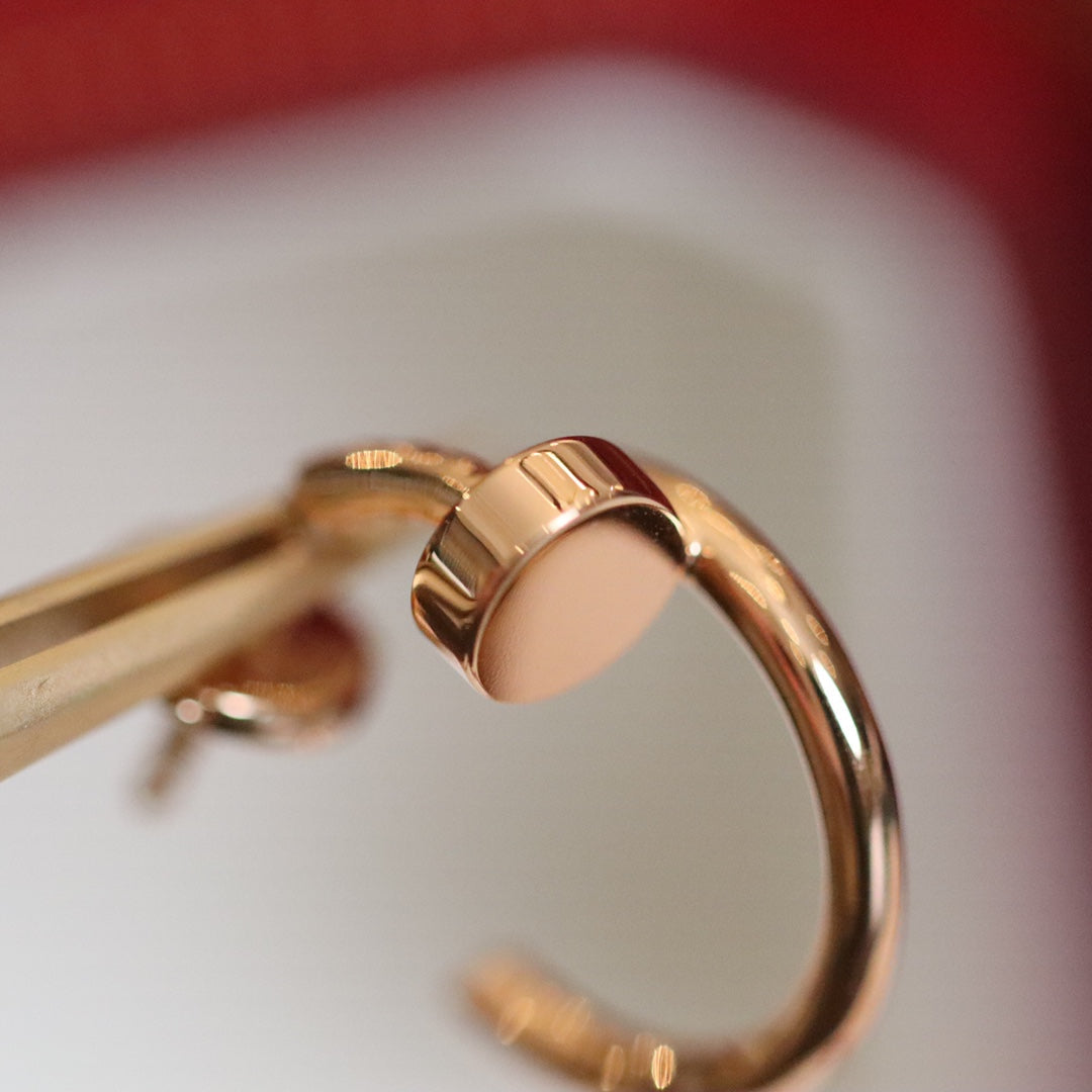 [Lucky Star]JUSTE EARRINGS PINK GOLD