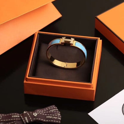 [Lucky Star]H CLOUD BLUE BRACELET GOLD DIAMOND