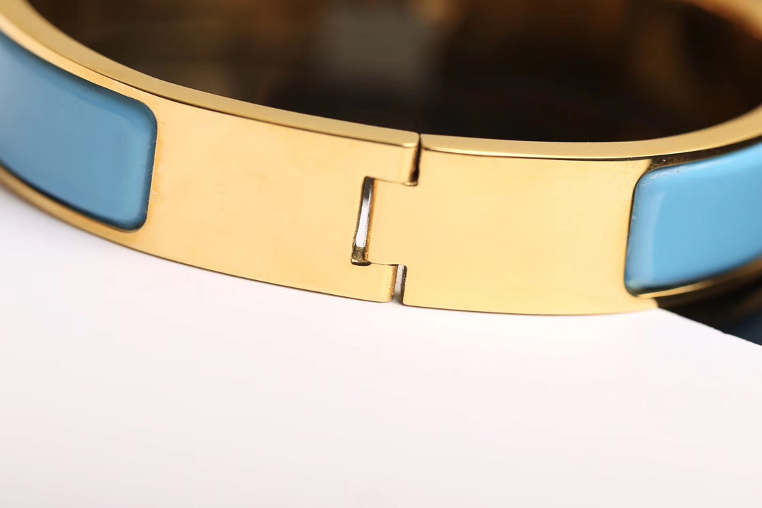 [Lucky Star]H CLOUD BLUE BRACELET GOLD DIAMOND