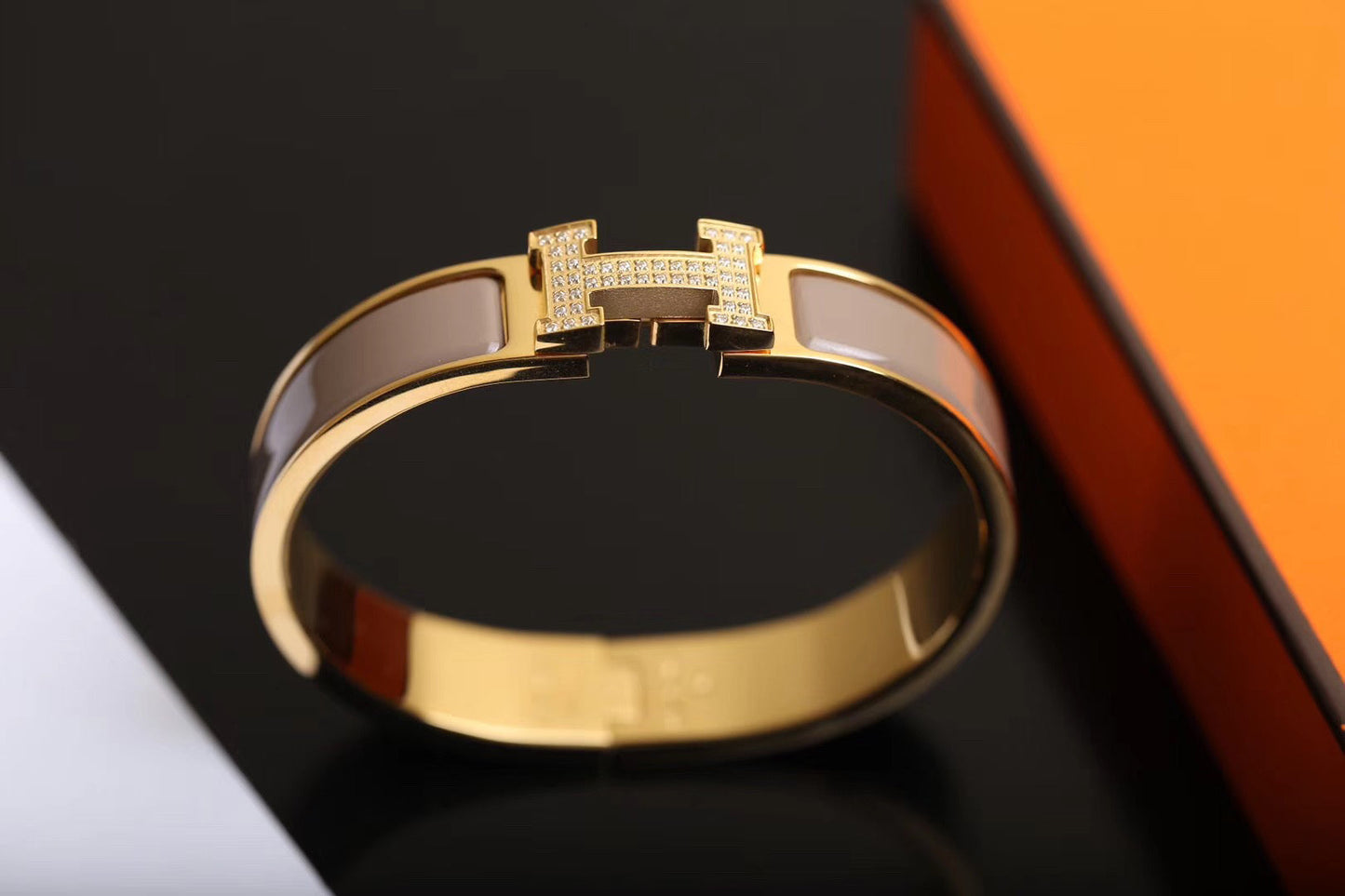 [Lucky Star]H BRACELET GOLD DIAMOND