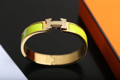 [Lucky Star]H BRACELET GOLD DIAMOND