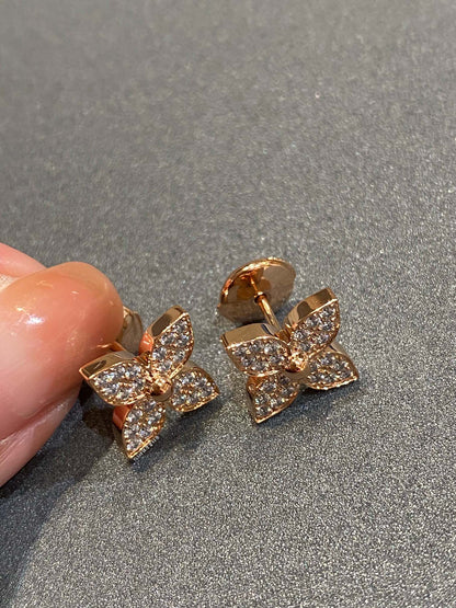 [Lucky Star]STAR DIAMOND EARRINGS