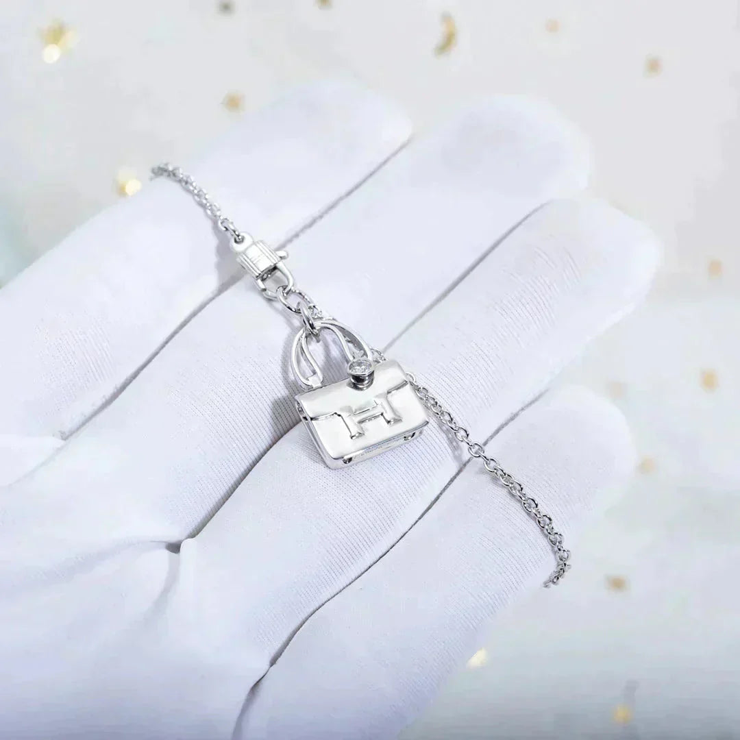 [Lucky Star]AMULETTE PEDANT SILVER NECKLACE