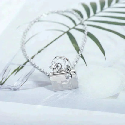 [Lucky Star]AMULETTE PEDANT SILVER NECKLACE