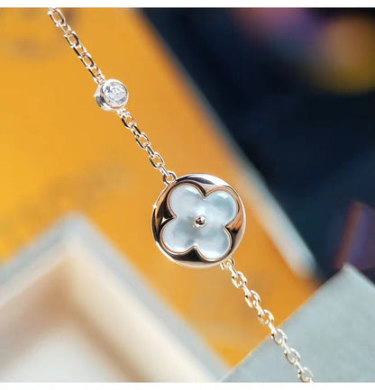 [Lucky Star]SUN MOP GOLD 1 DIAMOND NECKLACE