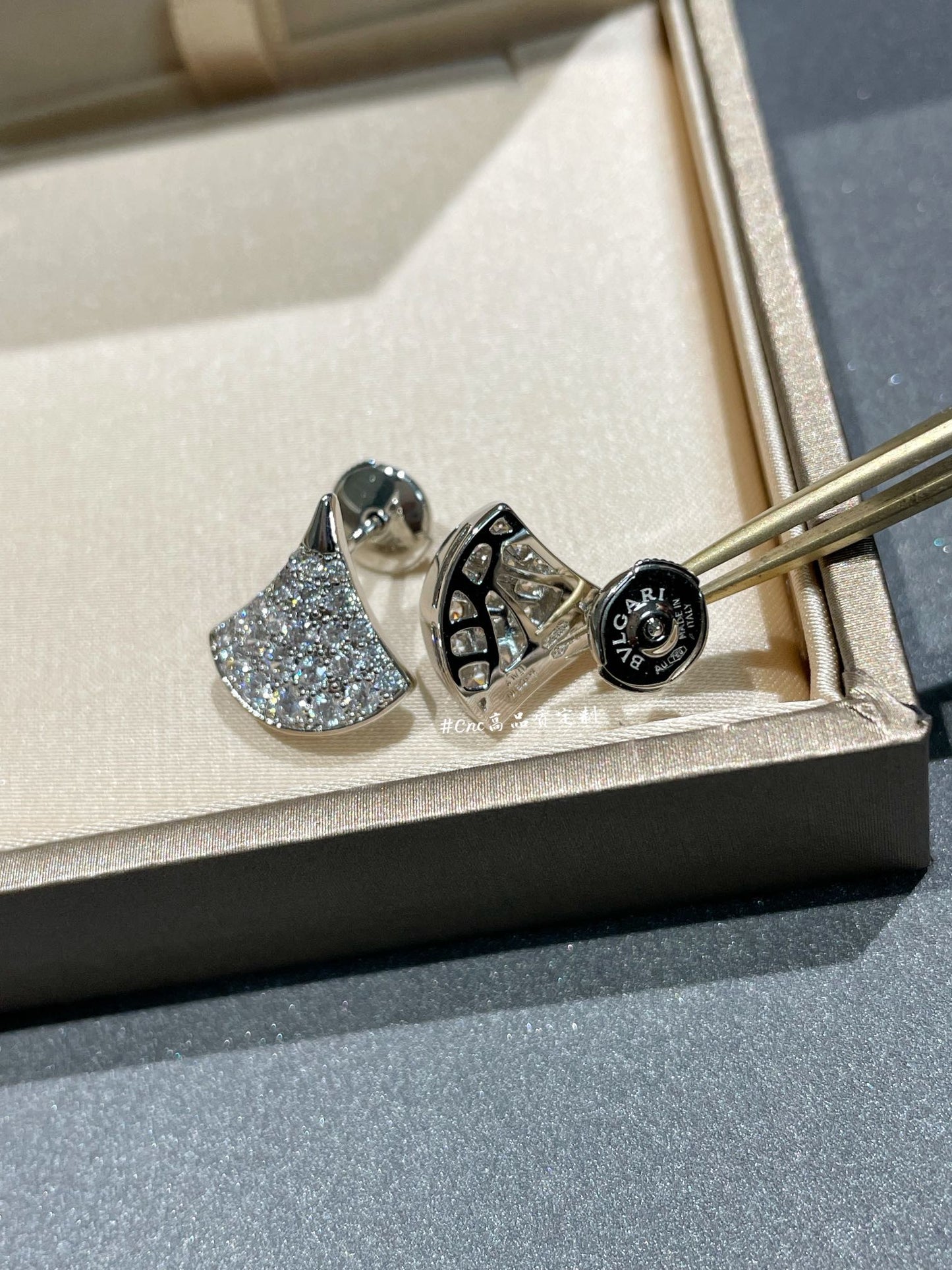 [Lucky Star]DREAM STUD EARRINGS DIAMOND
