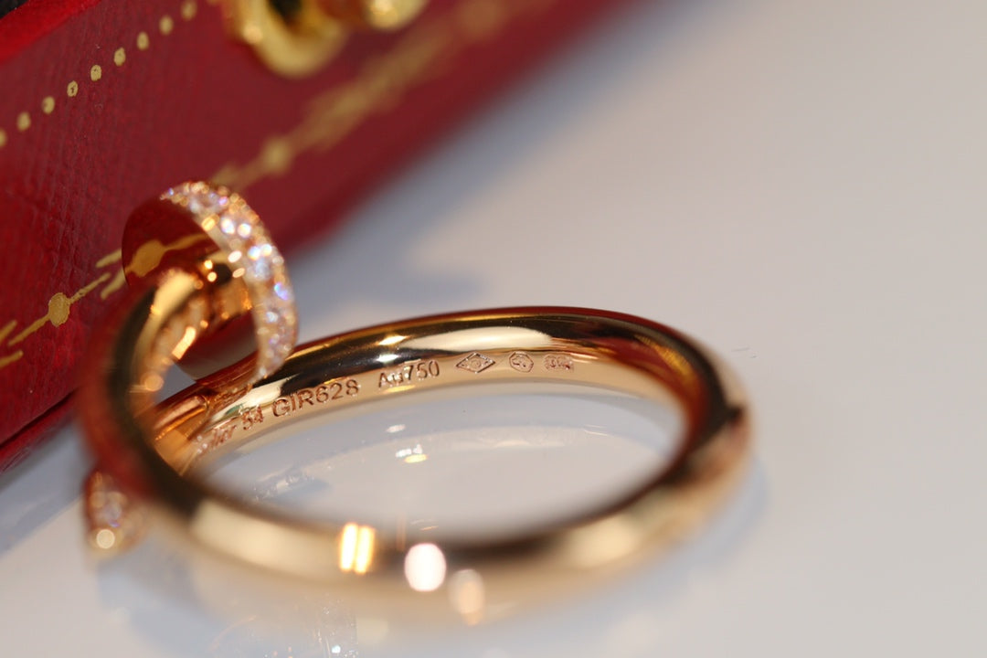 [Lucky Star]JUSTE RING 2.65MM GOLD DIAMOND