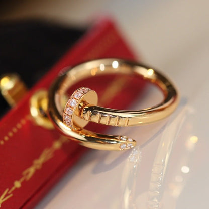 [Lucky Star]JUSTE RING 2.65MM GOLD DIAMOND