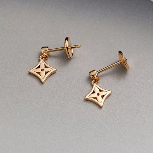 [Lucky Star]STAR EARRINGS GOLD