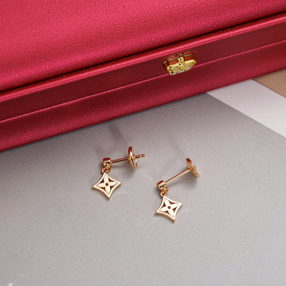 [Lucky Star]STAR EARRINGS GOLD
