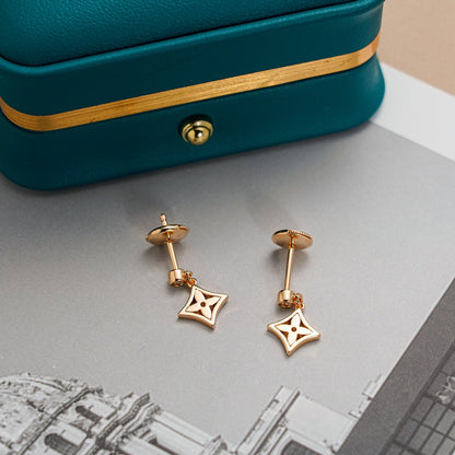 [Lucky Star]STAR EARRINGS GOLD