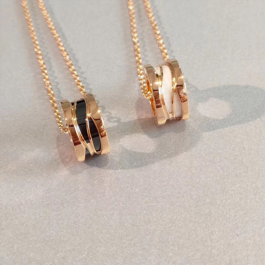 [Lucky Star]ZERO 1 NECKLACE PINK GOLD