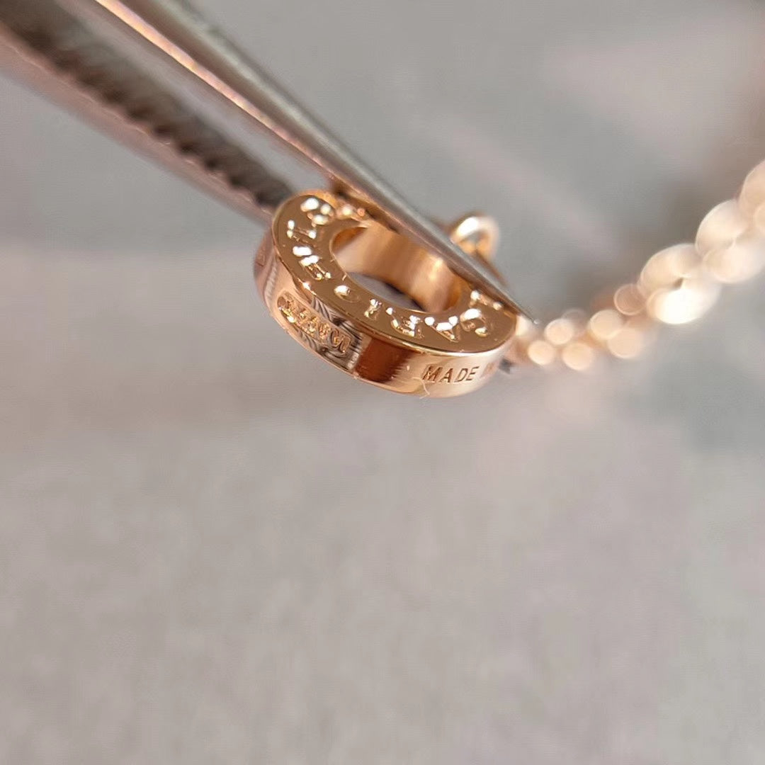 [Lucky Star]ZERO 1 NECKLACE PINK GOLD