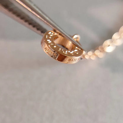 [Lucky Star]ZERO 1 NECKLACE PINK GOLD