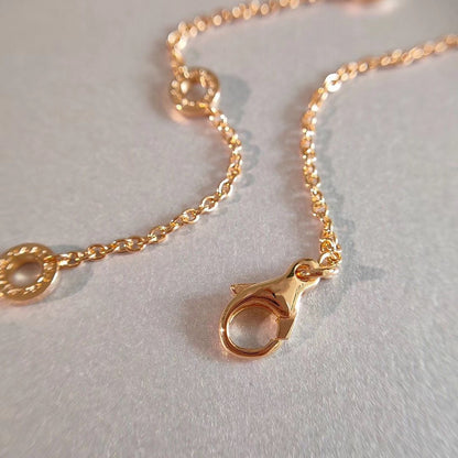 [Lucky Star]ZERO 1 NECKLACE PINK GOLD