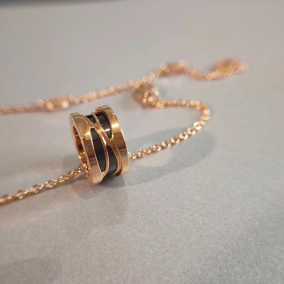 [Lucky Star]ZERO 1 NECKLACE PINK GOLD