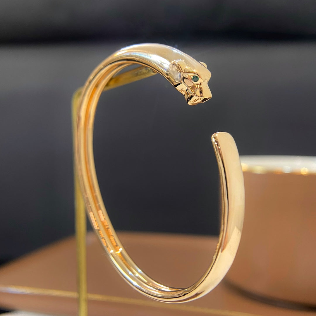 [Lucky Star]PANTHERE GOLD OPEN BRACELET