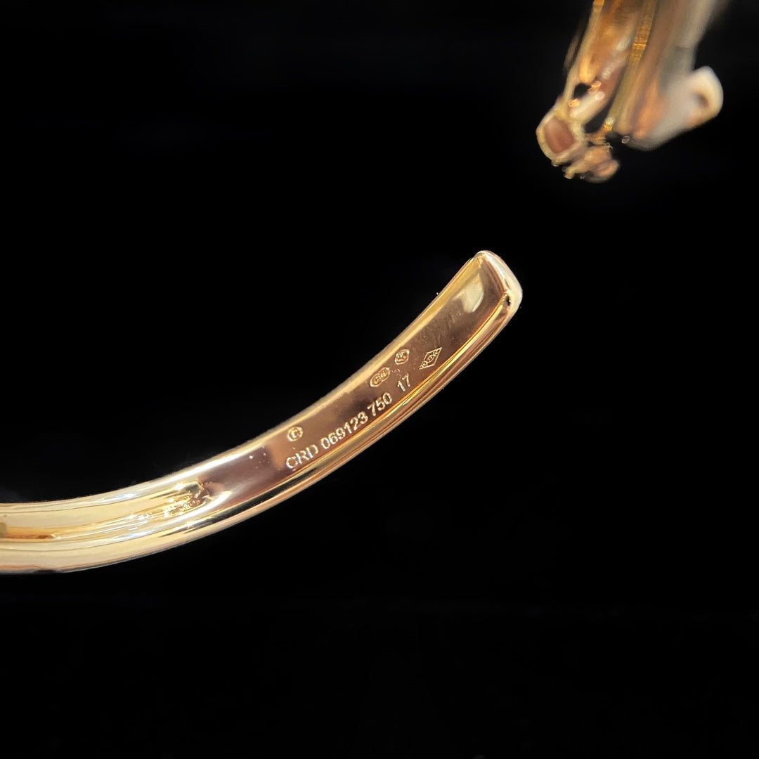 [Lucky Star]PANTHERE GOLD OPEN BRACELET