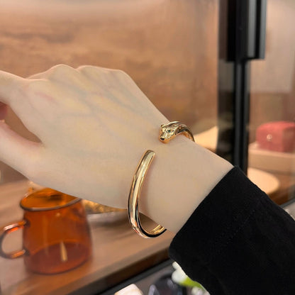 [Lucky Star]PANTHERE GOLD OPEN BRACELET