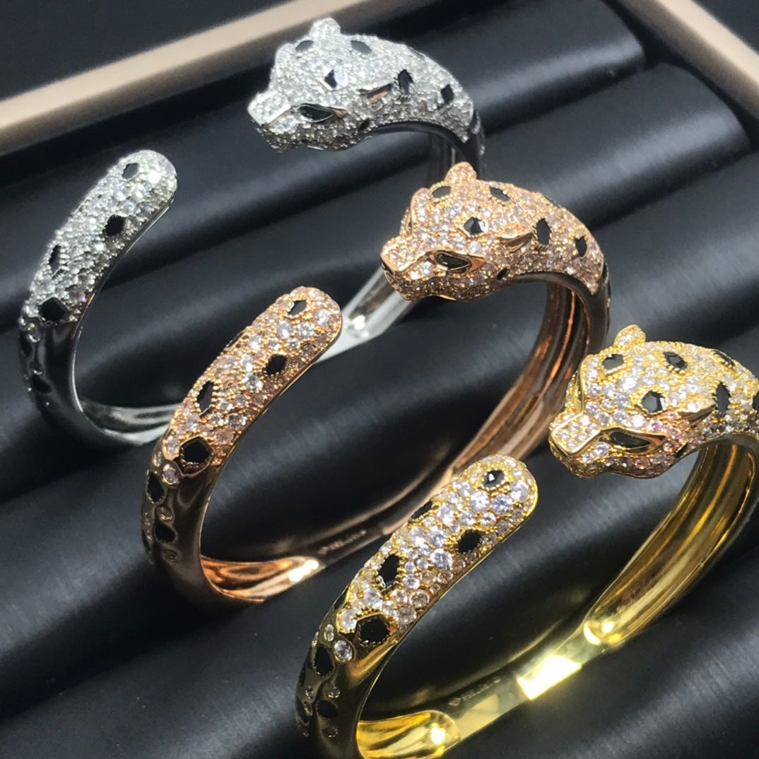 [Lucky Star]PANTHERE BIG BRACELET DIAMONDS