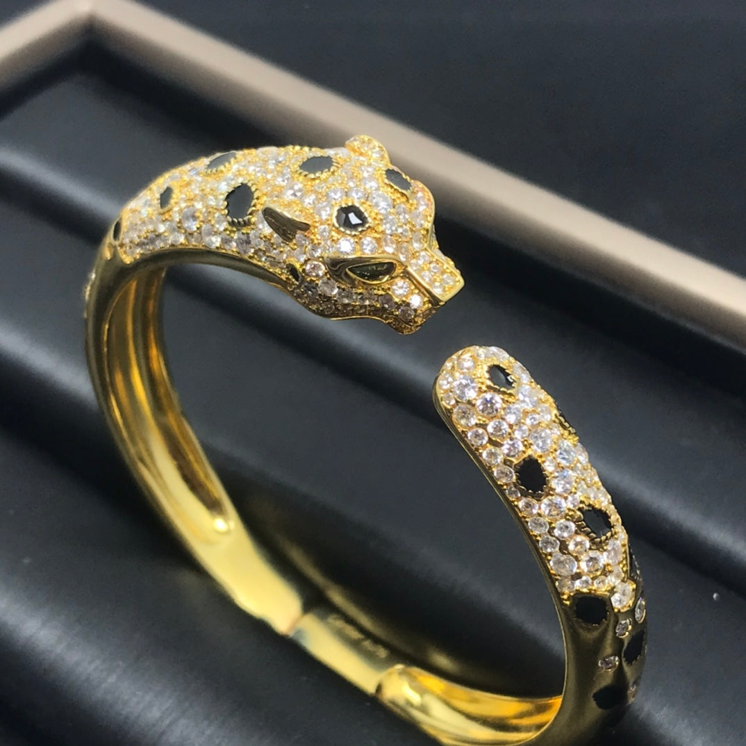 [Lucky Star]PANTHERE BIG BRACELET DIAMONDS