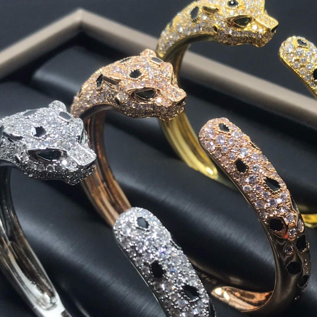 [Lucky Star]PANTHERE BIG BRACELET DIAMONDS