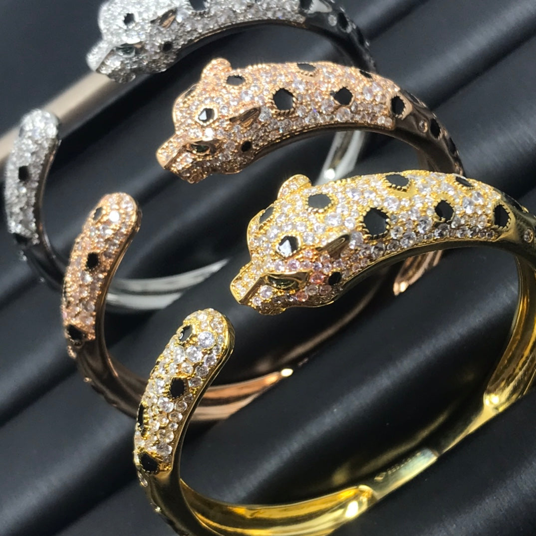 [Lucky Star]PANTHERE BIG BRACELET DIAMONDS