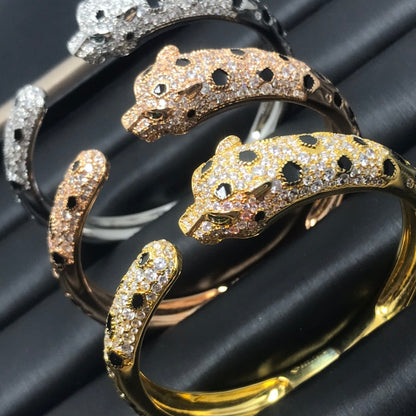 [Lucky Star]PANTHERE BIG BRACELET DIAMONDS