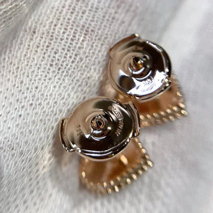 [Lucky Star]HEART CARNELIAN STUD EARRINGS