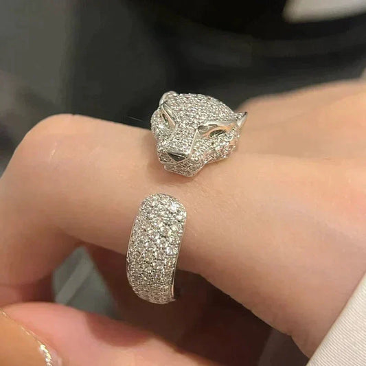 [Lucky Star]PANTHERE 5.5MM ALL DIAMOND RING