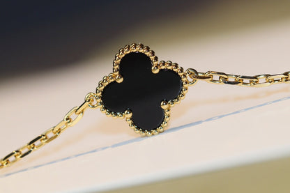 [Lucky Star]CLOVER 20 MOTIFS ONYX ROSE GOLD