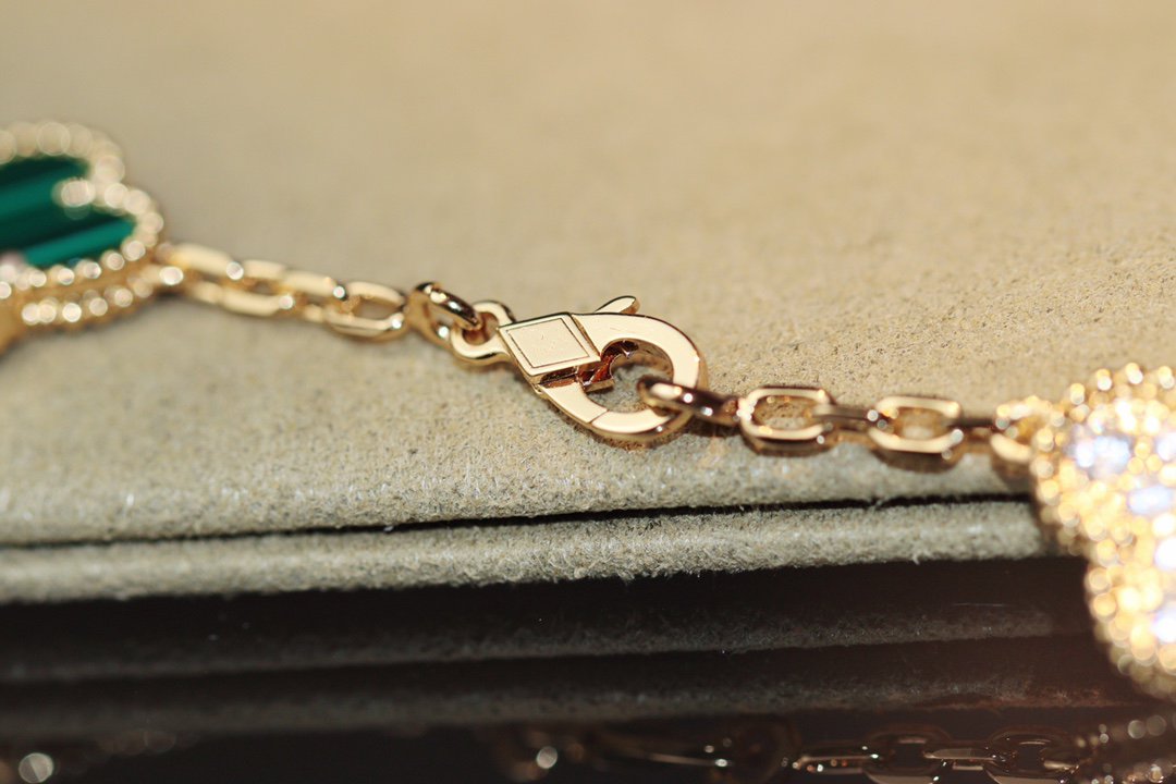 [Lucky Star]CLOVER 20 MOTIFS ONYX ROSE GOLD