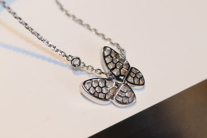 [Lucky Star]BUTTERFLY DIAMOND NECKLACE