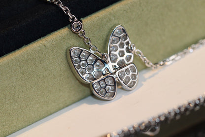 [Lucky Star]BUTTERFLY DIAMOND NECKLACE