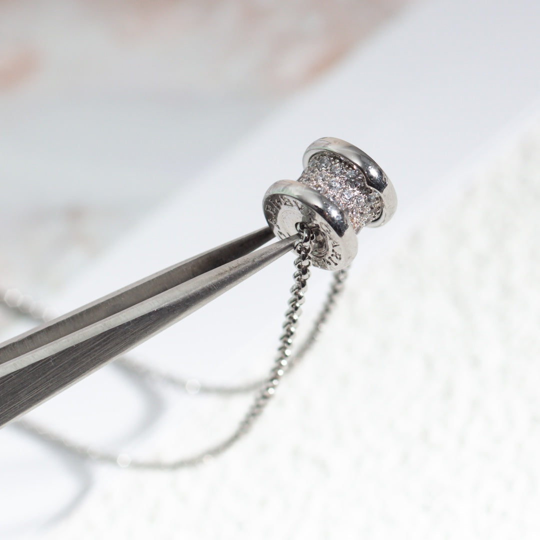 [Lucky Star]ZERO 1 SILVER DIAMOND NECKLACE