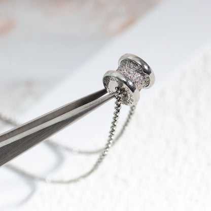 [Lucky Star]ZERO 1 SILVER DIAMOND NECKLACE