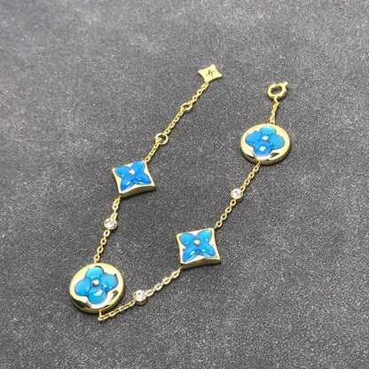 [Lucky Star]STAR AND SUN TURQUOISE 4 MOTIFS 3 DIAMONDS