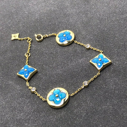 [Lucky Star]STAR AND SUN TURQUOISE 4 MOTIFS 3 DIAMONDS