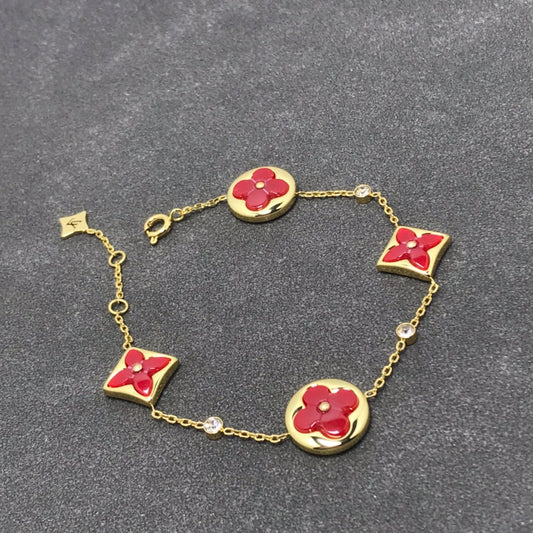 [Lucky Star]STAR AND SUN CARNELIAN 4 MOTIFS 3 DIAMONDS