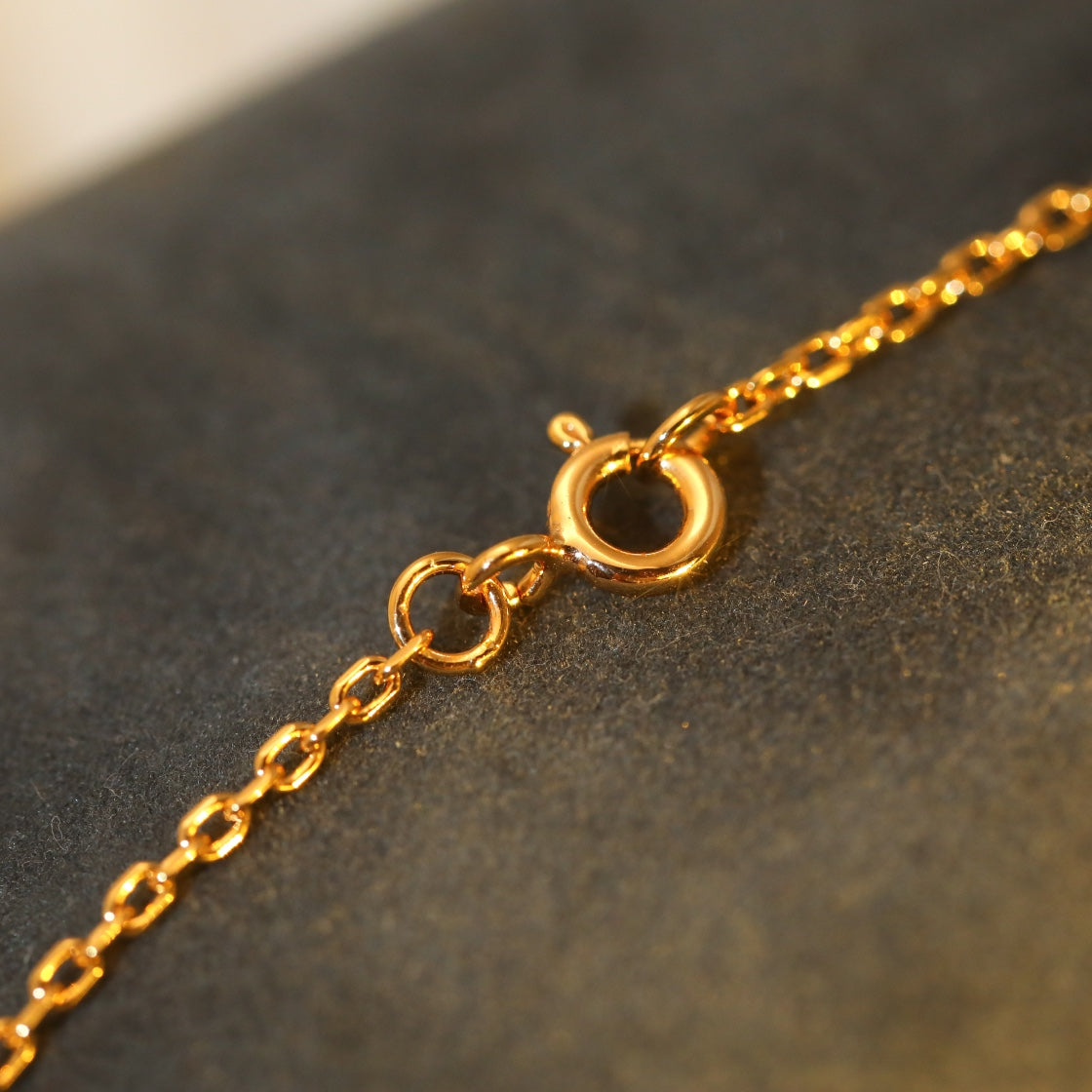 [Lucky Star]SUN PEDANT PINK GOLD 1 DIAMOND NECKLACE