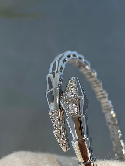 [Lucky Star]SERPENTI BRACELET DIAMONDS SILVER