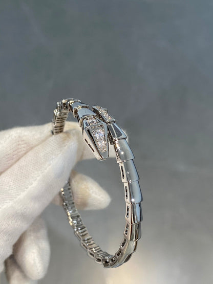 [Lucky Star]SERPENTI BRACELET DIAMONDS SILVER