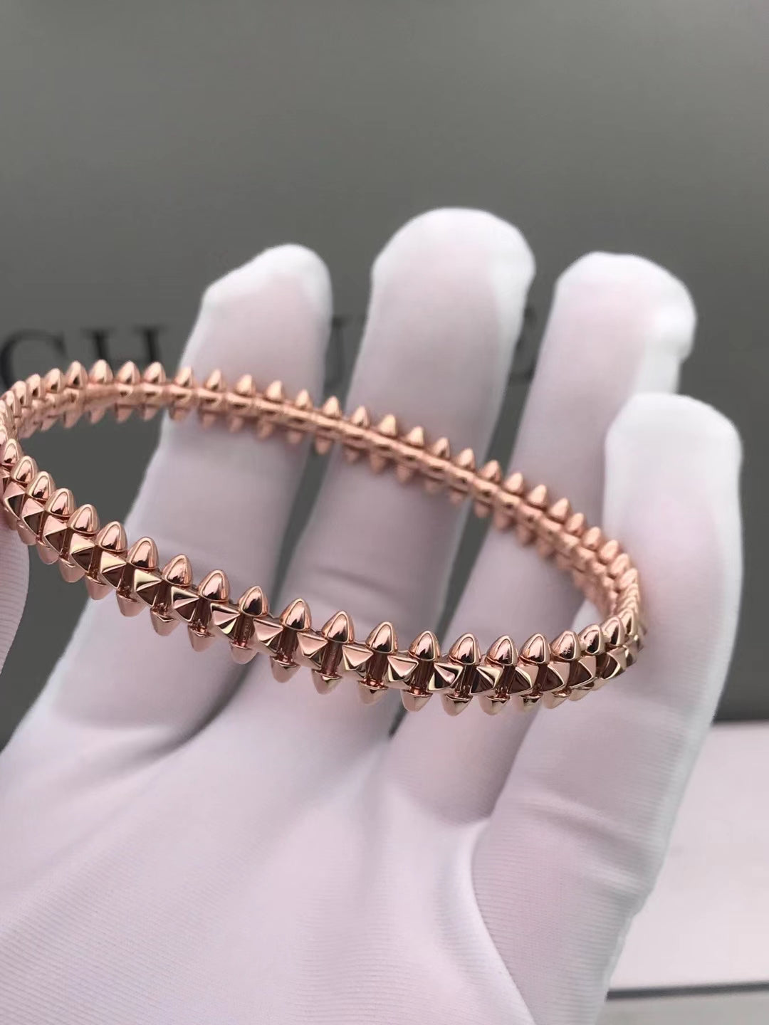 [Lucky Star]CLASH PINK GOLD BRACELET