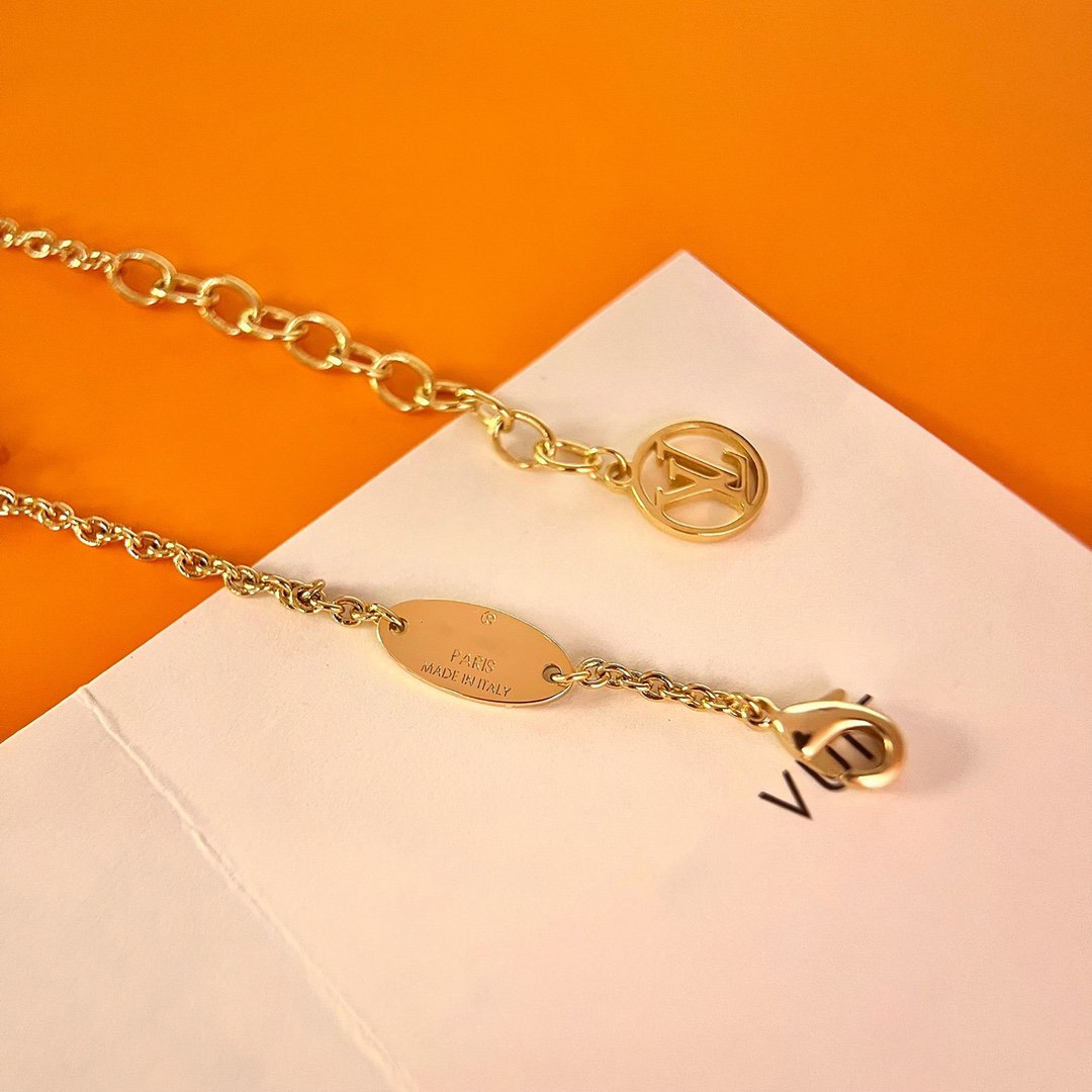 [Lucky Star]LOGO STAR MOTIF GOLD BRACELET