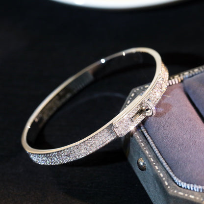[Lucky Star]KELLY BRACELET DIAMOND PAVED