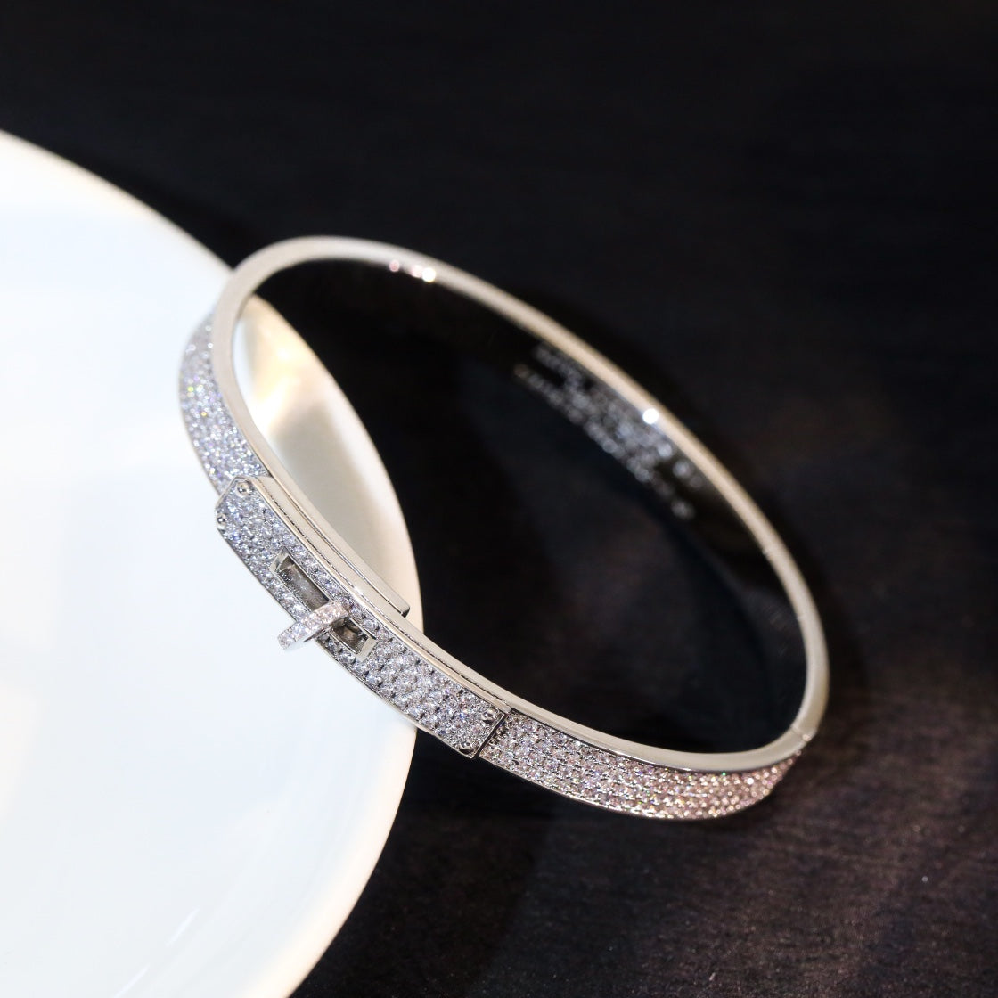[Lucky Star]KELLY BRACELET DIAMOND PAVED